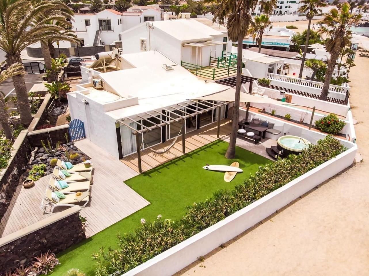 Villa Maluhia Frente Al Mar Y Jacuzzi Corralejo Exteriér fotografie